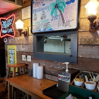 Beachcomber BBQ & Grill - Menu, most sides were sold out before noon - Barbeque Near Me - St. Simons Island, Georgia