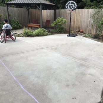 Green Pacific Concrete - Backyard patio - Masonry/Concrete Near Me - Portland, Oregon