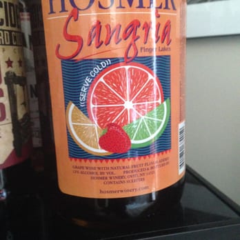 Hosmer Winery - The funnest, tastiest Sangria, ever! - Wineries Near Me - Ovid, New York Hosmer Winery - The funnest, tastiest Sangria, ever! - Wineries Near Me - Ovid, New York