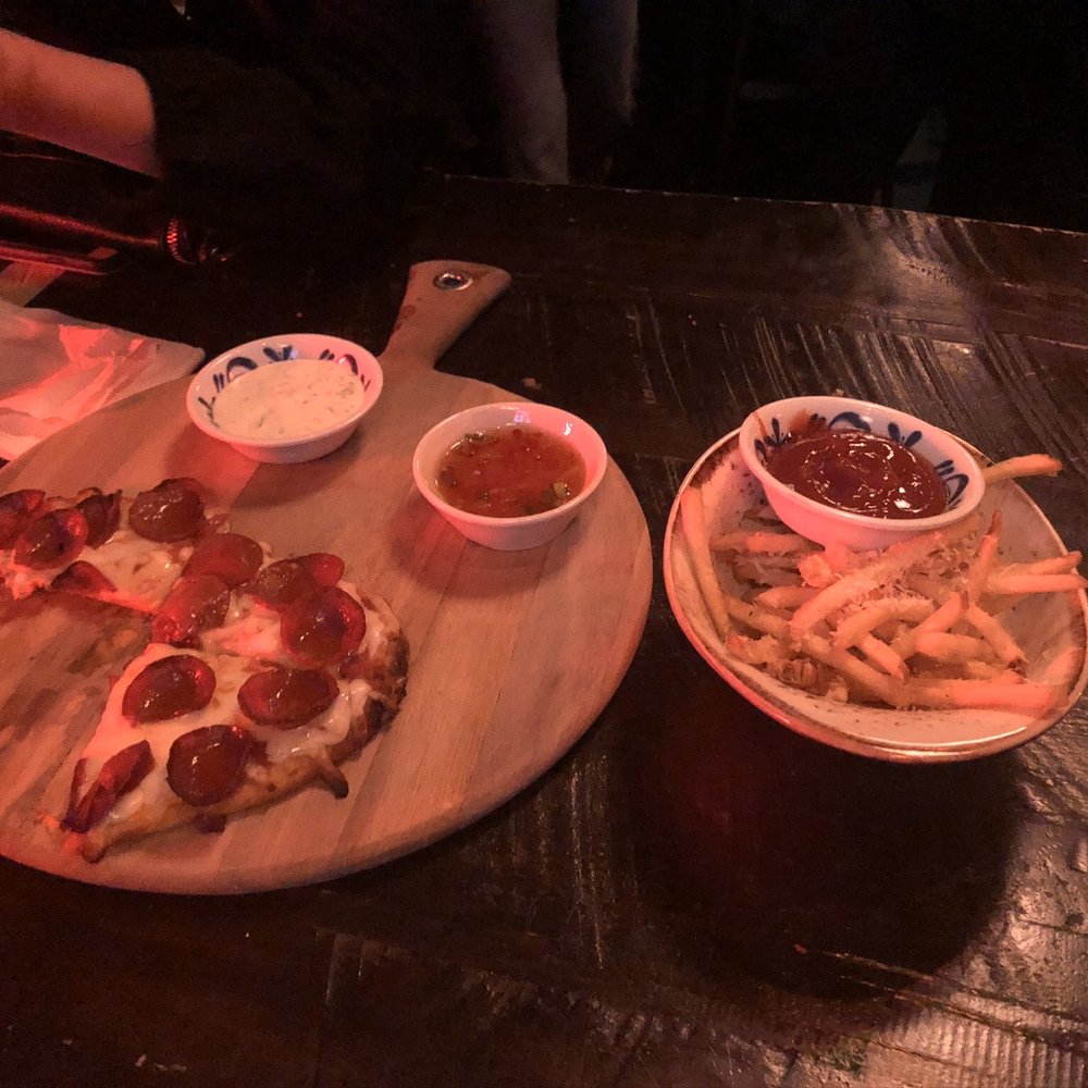 parm fries and personal pizza parm fries and personal pizza
