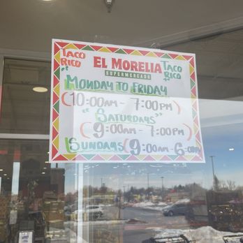 El Morelia Supermercado - Store Hours- January 2025 - Mexican Near Me - Bridgeton, Missouri El Morelia Supermercado - Store Hours- January 2025 - Mexican Near Me - Bridgeton, Missouri