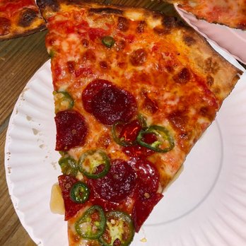 Scarr's Pizza - Hot Honey Pepperoni - Pizza Near Me - New York, New York Scarr's Pizza - Hot Honey Pepperoni - Pizza Near Me - New York, New York
