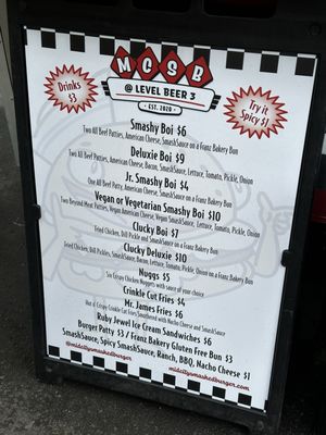 MidCity SmashedBurger @ Level Beer: Level 3 Buckman Kerns by null MidCity SmashedBurger @ Level Beer: Level 3 Buckman Kerns by null