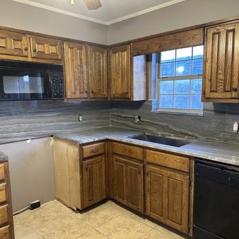 A&A Granite - Blue Fantasy - Countertop Installation Near Me - McGregor, Texas