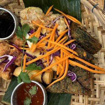 Sup Thai Kitchen - Sup Sampler - Thai Near Me - Fresh Meadows, New York Sup Thai Kitchen - Sup Sampler - Thai Near Me - Fresh Meadows, New York
