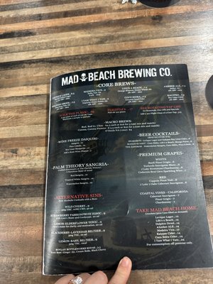 Menu photo 1 Mad Beach Craft Brewing Madeira Beach, FL
