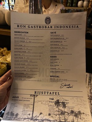 Ron Gastrobar Indonesia Ouderkerk by null