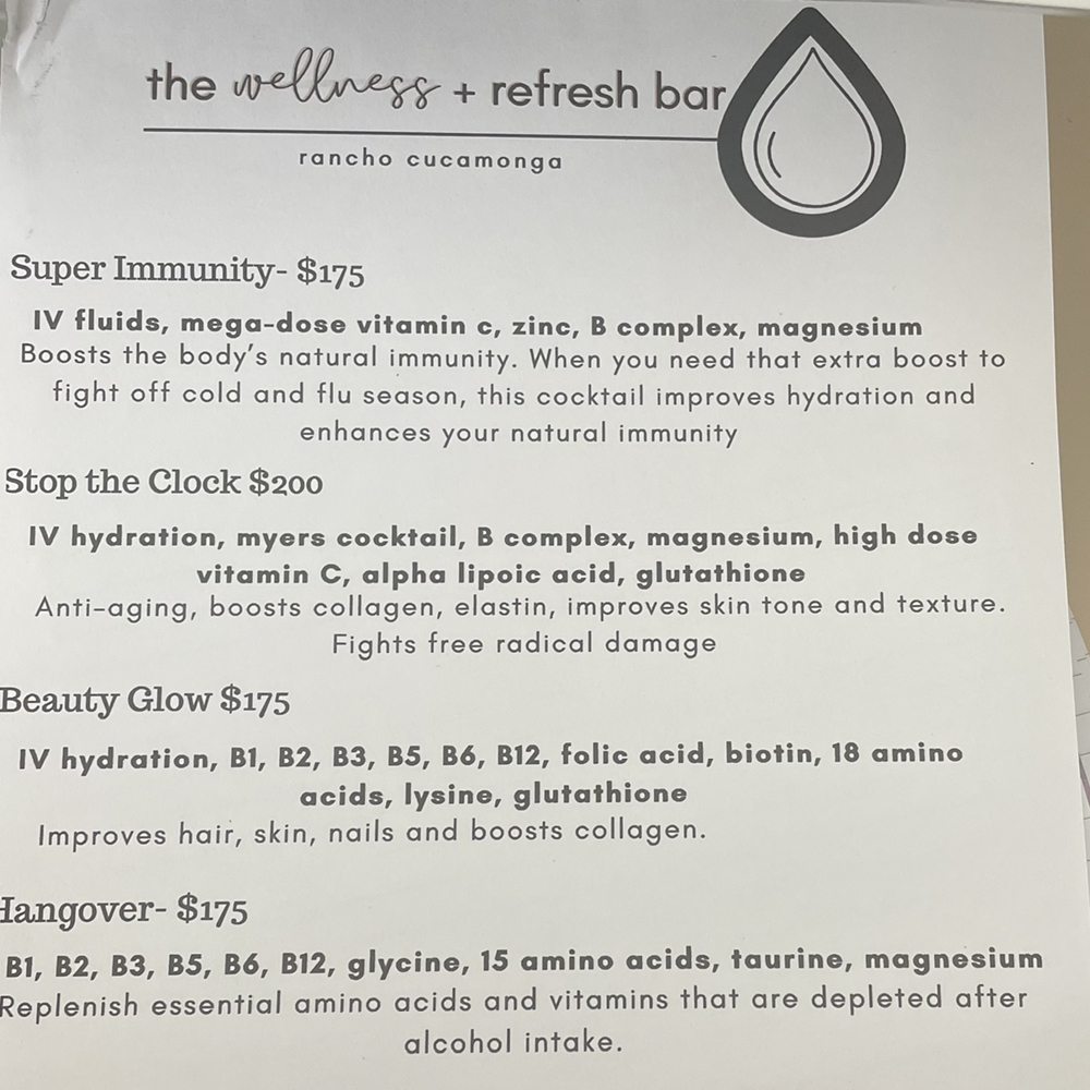 THE REFRESH BAR & SPA 10 Photos & 258 Reviews 10380 Foothill Blvd