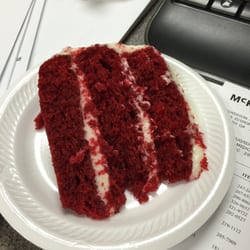 Kay's Cafe & Gifts - Got the last piece of Red Velvet today and took back to work. It was delicious !
