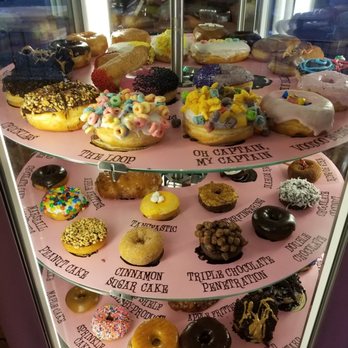 Voodoo Doughnut - The vast array of doughnuts at Voodoo Doughnuts - Donuts Near Me - Portland, Oregon Voodoo Doughnut - The vast array of doughnuts at Voodoo Doughnuts - Donuts Near Me - Portland, Oregon