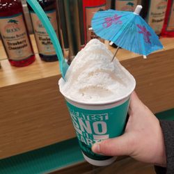 Bahama Buck's - Love the umbrella on top.