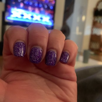 Red Persimmon Nails Spa - After 2 weeks no chips or peeling off or dull! They still look great ! - Nail Salons Near Me - Palmdale, California