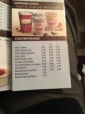 Menu photo 3 Tim Hortons Raritan, NJ