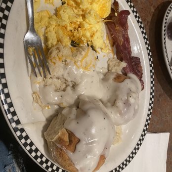 Black Bear Diner Midwest City - 2 Biscuits & Gravy (1200 cals.) Bacon Eggs w/ cheese - American Near Me - Midwest City, Oklahoma Black Bear Diner Midwest City - 2 Biscuits & Gravy (1200 cals.) Bacon Eggs w/ cheese - American Near Me - Midwest City, Oklahoma