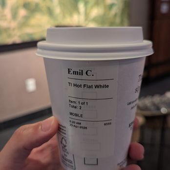 Starbucks - Tall flat white - Coffee & Tea Near Me - Sevierville, Tennessee