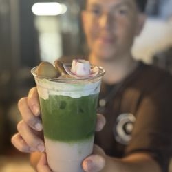 Schaf Shop - Cute cowboy Carter Strawberry matcha DELICIOUS