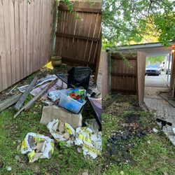 Green Star Junk Removal - Yard cleanup...we can help with that!