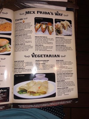 Menu photo 2 Frida's Mexican Restaurant Lawrenceville, GA
