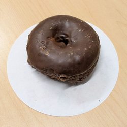 Friendly Donut House - @endoedibles on Instagram 05/13/25    Chocolate Cake Donut with Chocolate Icing