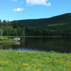 Colgate Lake - A view of the lake