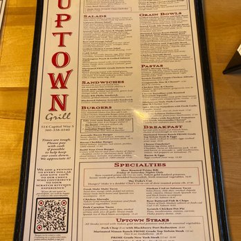 Uptown Grill - Cocktail Bars Near Me - Olympia, Washington