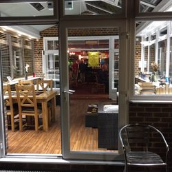 The Sultan - Conservatory and bars.