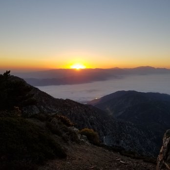 Cucamonga Peak - Sunrise on the peak - Hiking Near Me - Mount Baldy, California Cucamonga Peak - Sunrise on the peak - Hiking Near Me - Mount Baldy, California