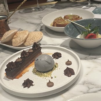 ilili DC - Knafe bil Jebneh and Candy Bar - Lebanese Near Me - Washington, DC, District of Columbia