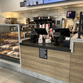 Dunkin' -  the counter area of a dunkin donuts shop - Donuts Near Me - Alexandria, Virginia