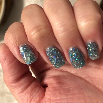 Dip Nails & Lashes - Holo sparkles dipped - Nail Salons Near Me - Phoenix, Arizona Dip Nails & Lashes - Holo sparkles dipped - Nail Salons Near Me - Phoenix, Arizona