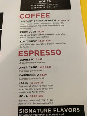 Menu photo 3 Public Espresso Buffalo, NY