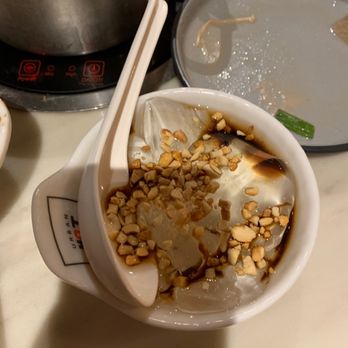 Urban Hot Pot - ice jelly with brown sugar and peanuts - Hot Pot Near Me - Rockville, Maryland Urban Hot Pot - ice jelly with brown sugar and peanuts - Hot Pot Near Me - Rockville, Maryland