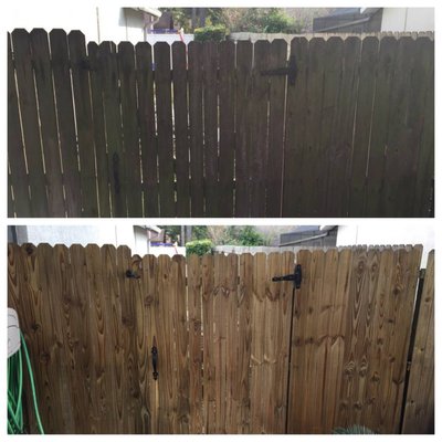 Fence/Deck Cleaning - Deck cleaning with Soft Washing is a safe and effective way to remove dirt, grime, and other contaminants from your outdoor space. Unlike traditional power washing, which can be harsh and abrasive, Soft Washing uses a gentle, low pressure approach and biodegradable cleaning solutions to effectively remove stains and kill mold, mildew, and algae. This specialized cleaning method is suitable for a variety of surfaces, including wood decks, roofs, stucco, cedar, pavements, and more. It's a quick and easy way to restore the beauty of your outdoor living areas without causing damage to the surface or the environment. Fence/Deck Cleaning - Deck cleaning with Soft Washing is a safe and effective way to remove dirt, grime, and other contaminants from your outdoor space. Unlike traditional power washing, which can be harsh and abrasive, Soft Washing uses a gentle, low pressure approach and biodegradable cleaning solutions to effectively remove stains and kill mold, mildew, and algae. This specialized cleaning method is suitable for a variety of surfaces, including wood decks, roofs, stucco, cedar, pavements, and more. It's a quick and easy way to restore the beauty of your outdoor living areas without causing damage to the surface or the environment.