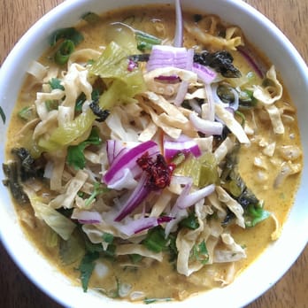 Chaba Thai Kitchen - The amazing khao-soi. I'm not even a huge fan of curry, but this was perfect on a gloomy day with a head cold. - Thai Near Me - San Diego, California Chaba Thai Kitchen - The amazing khao-soi. I'm not even a huge fan of curry, but this was perfect on a gloomy day with a head cold. - Thai Near Me - San Diego, California