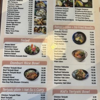 Toro Sushi - Menu - Sushi Bars Near Me - Winchester, California