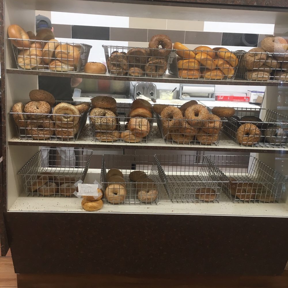 Best Bagels Around - Case full of Bagles - Delis Near Me - Medford, New York Best Bagels Around - Case full of Bagles - Delis Near Me - Medford, New York