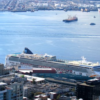 Space Needle - View of NCL Pearl, which we'd just gotten off of. Great cruise to Alaska. - Landmarks & Historical Buildings Near Me - Seattle, Washington Space Needle - View of NCL Pearl, which we'd just gotten off of. Great cruise to Alaska. - Landmarks & Historical Buildings Near Me - Seattle, Washington