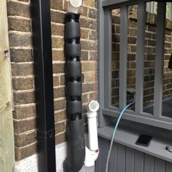 Air Heating Plus - For free, knowing an inspector was coming, he wrapped our exterior pipe as he knew it was no longer to code.