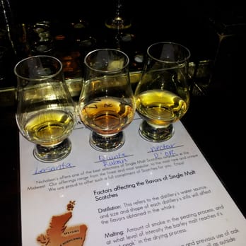 Nicholson's Fine Food & Whiskey - scotch flight - Pubs Near Me - Cincinnati, Ohio