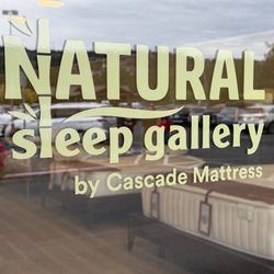 Natural Sleep Gallery By Cascade Mattress door Sign