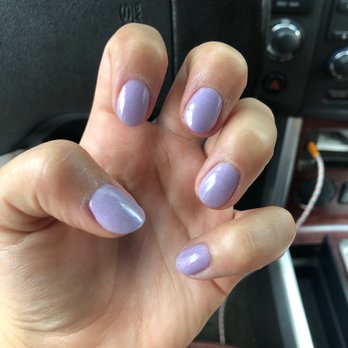 Allure Spa Nails Bar - Purple sns nails (no extension) - Waxing Near Me - Decatur, Georgia Allure Spa Nails Bar - Purple sns nails (no extension) - Waxing Near Me - Decatur, Georgia
