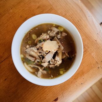 Wilaiwan's Kitchen - Tom Kai Ban - chicken in a flavorful broth with lemongrass and tamarind. Chase the cold away - Thai Near Me - Montpelier, Vermont Wilaiwan's Kitchen - Tom Kai Ban - chicken in a flavorful broth with lemongrass and tamarind. Chase the cold away - Thai Near Me - Montpelier, Vermont