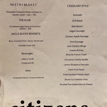Citizens and Culture - Revised brunch menu - Burgers Near Me - Silver Spring, Maryland Citizens and Culture - Revised brunch menu - Burgers Near Me - Silver Spring, Maryland