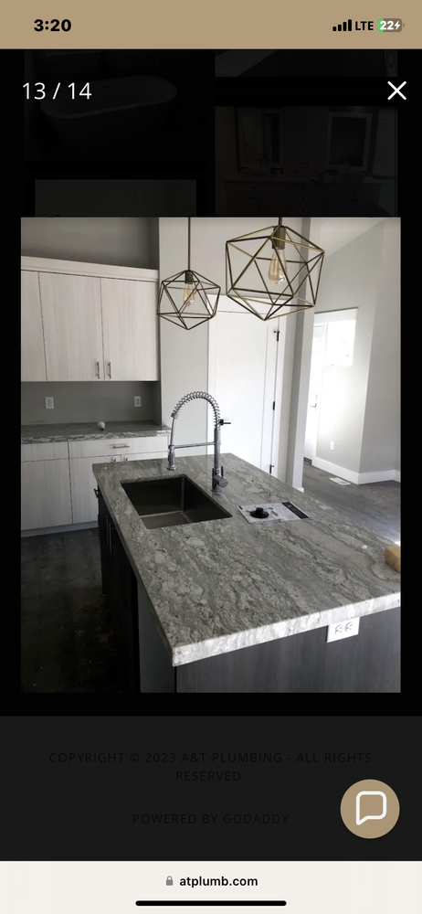 Slide of A&T Plumbing