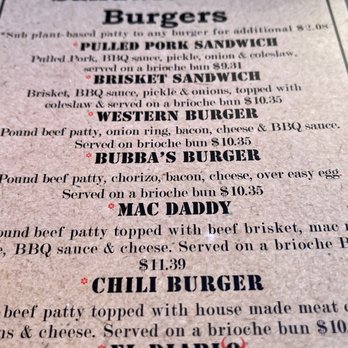 Bubba’s Bones & Brews - Mac Daddy Burger - not this time but that and a chili burger will find their way to me some time - Gastropubs Near Me - Cathedral City, California
