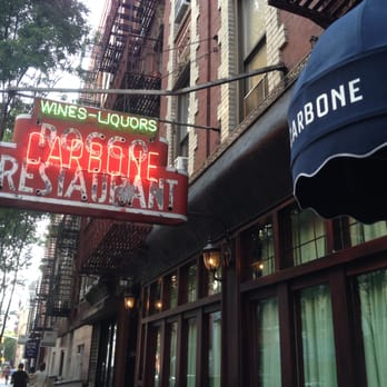 Carbone - Glowing Red in front - Italian Near Me - New York, New York Carbone - Glowing Red in front - Italian Near Me - New York, New York