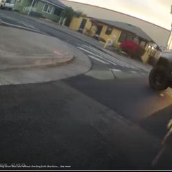 ProBuilt Hawaii - Truck cutting off riders in bike lane, tells bike rider to go F them self.