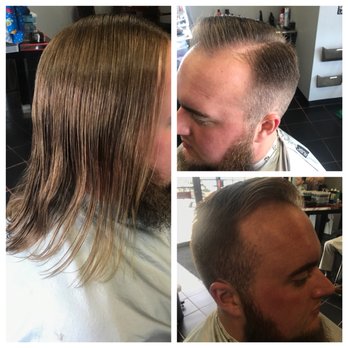 Hotshots Haircuts - Big transformation done by Alli - Hair Salons Near Me - Irmo, South Carolina Hotshots Haircuts - Big transformation done by Alli - Hair Salons Near Me - Irmo, South Carolina
