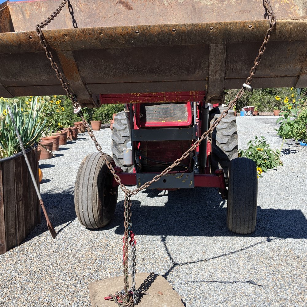 AllStarz Pumping & Engineering - The door weighs 75 pounds or so.  The loader on your tractor will pull it easily. - Septic Services Near Me - Santa Rosa, California