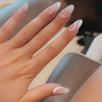 Castle Nail Bar - Acrylic set with design - Nail Salons Near Me - Bellevue, Washington Castle Nail Bar - Acrylic set with design - Nail Salons Near Me - Bellevue, Washington
